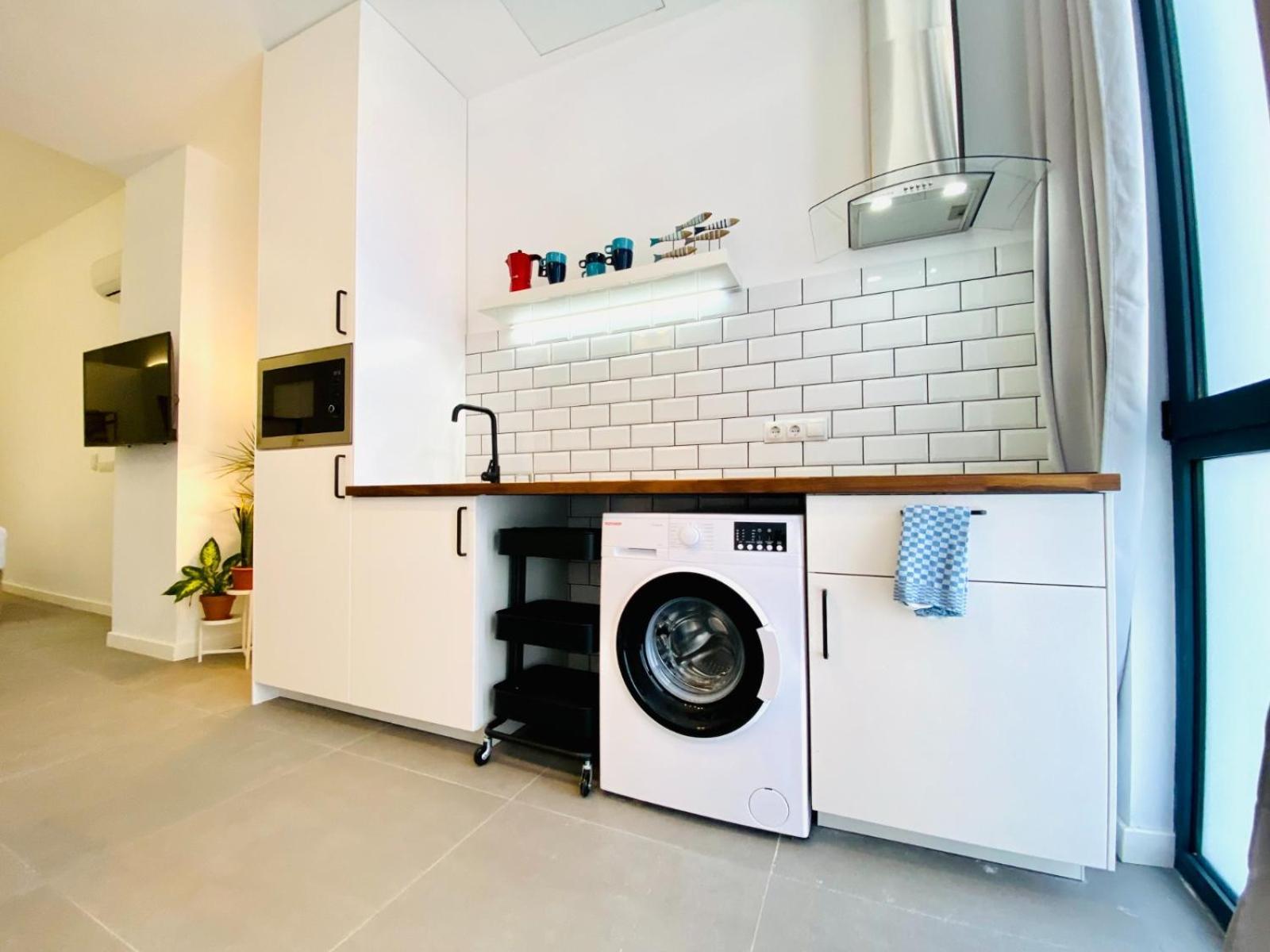 Lindo Cabanyal - Comfort Family Beachside Apartment 瓦伦西亚 外观 照片